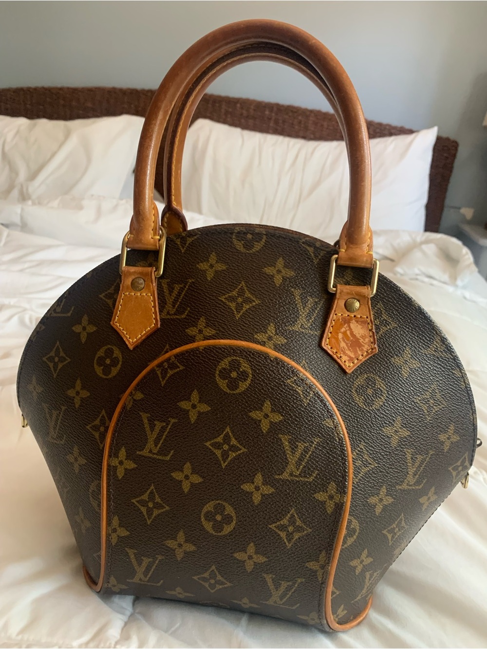 Louis Vuitton monogram Ellispe PM Dark brown trim - Picture 9 of 11